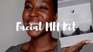 I Tried Dr Vs Facial Post Inflammatory HyperPigmentation Kit 1 month update  Lakisha Adams [upl. by Meelas]