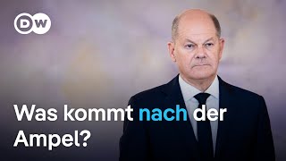 Scholz will Neuwahlen im März  DW Nachrichten [upl. by Nniw383]