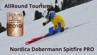 Nordica Dobermann Spitfire Pro  NeveItalia SkiTest 20182019 [upl. by Oludoet410]