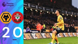 Matheus Cunha Goal  Wolves vs Southampton 20 Highlights  Premier League 202425 [upl. by Parhe45]