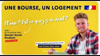 TUTO Comment faire son Dossier Social Étudiant  2023 [upl. by Shantha665]