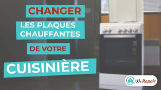 Comment changer les plaques chauffantes dune cuisinière LISTO CE5055L3b [upl. by Anirroc844]