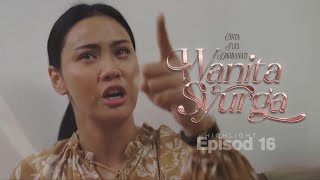 HIGHLIGHT Wanita Syurga 2024 Episod 16  Aku Tak Bercakap Dengan Kau Perempuan Murahan [upl. by Noramac]