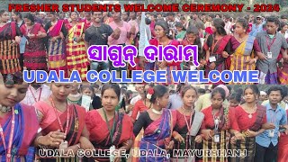 Udala College MAHSA Welcome  Full HD Video 2024  Udala College Udala Mayurbhanj [upl. by Ahsiekrats]