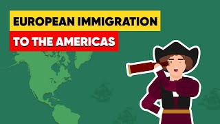 How did Europeans immigrate to the Americas [upl. by Rinaldo43]