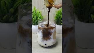 how to make boba drink shorts bubbletea coffee tapiocapearls [upl. by Mourant359]