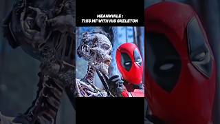 Deadpool talking to Wolverine skeleton in Deadpool 3 [upl. by Nerta243]