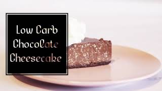 Low Carb Chocolate Cheesecake No bake [upl. by Daron]