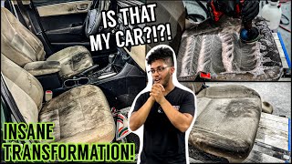 Deep Cleaning The NASTIEST Toyota Ever  Best Owner Reaction  Insane Car Detailing Transformation [upl. by Bergeman259]