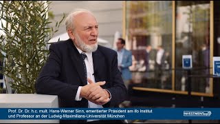 Prof Dr Dr hc mult HansWerner Sinn über Energie Inflation und Immobilien  Interview [upl. by Kissner611]