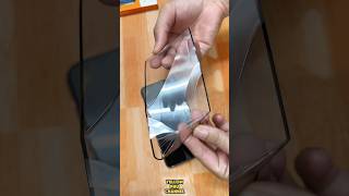 Remove Horrendous Screen Protector For iPhone 11 Pro Max  Dustproof Clear Tempered Glass shorts [upl. by Arahc]