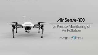 AirSense100  Dronebased Air Pollutants Mapping Solution [upl. by Garry143]