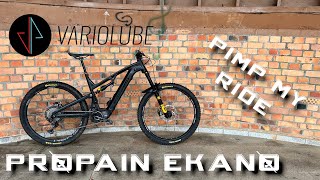 Propain Ekano AL  Bikesharing is Chaincaring powered by Variolube [upl. by Noremac]