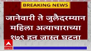 Nashik Crime  नाशिकमध्ये जानेवारी ते जुलैदरम्यान महिला अत्याचाराच्या 179 हून जास्त घटना [upl. by Llerehs]