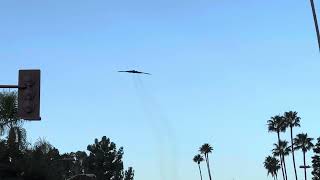 2024 B2 Stealth Bomber  Rose Parade Flyover [upl. by Schreib286]