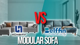 📌 Belffin Sofa vs Honbay Modular Sofa  Best Modular Sofas Review Holiday BIG SALE 2023 [upl. by Vittorio]