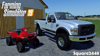 Bought A Project Truck Lizard F350  Xbox One  Homeowner Series  Yard Work  FS19 [upl. by Lewison]