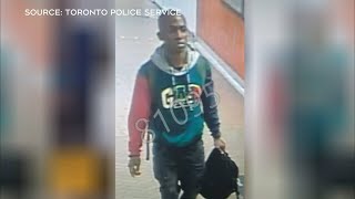 TTC subway stabbing Toronto police release photo of suspect [upl. by Ellehcal]