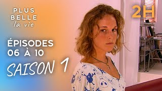 PLUS BELLE LA VIE  Episodes 6 à 10 Saison 1 Compilation de 2H [upl. by Alda]