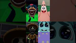 Roblox Wiiii Jumpscares Shin Sonic Baba Chops insideout2 anxiety joy catnap pomni spongebob [upl. by Eintirb]