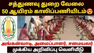 சத்துணவு துறையில் வேலைவாய்ப்பு 2024  sathunavu jobs 2024 in tamil  sathunavu velai vaippu 2024 [upl. by Arbe54]