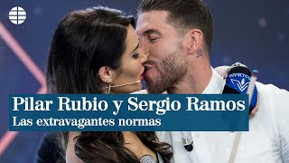 Las extravagantes normas para ir a la boda de Pilar Rubio y Sergio Ramos [upl. by Terhune]