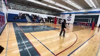 Diefenbaker Vs churchill set 3 volleyball 2024 [upl. by Iffar894]