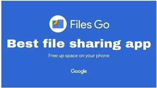 FILES GO  Google lunch faster file transfer and file management app  Hindi [upl. by Nesral918]