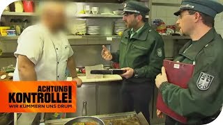 Zöllner umzingeln das Restaurant Gibt es hier Schwarzarbeit  Achtung Kontrolle  kabel eins [upl. by Vassell]