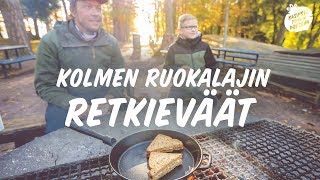 Peltsin kolmen ruokalajin gourmetretkieväät [upl. by Coreen]