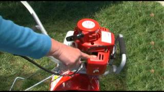 Mantis® Deluxe 2Cycle Tiller  Fueling and Starting [upl. by Daren71]