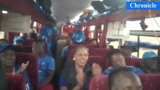 DeMbare supporters leave Bulawayo for Francistown to watch their club clash with Orapa United [upl. by Zat917]