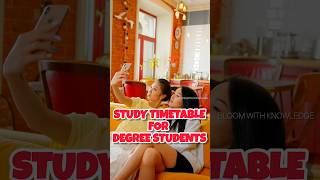 DEGREE STUDENTS ഇവിടെ COME ON🔥 STUDY TIMETABLE MALAYALAM Study timetable for degree students [upl. by Hulbig964]