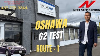 Oshawa G2 Drive test Route 1 [upl. by Ykcir]