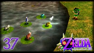 Zelda Majoras Mask 3D  Cap37 ¡El coro de ranas de Don Gero [upl. by Eekorehc]