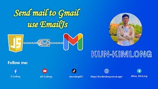 Send mail in javascript for free use EmailJs [upl. by Laurena]