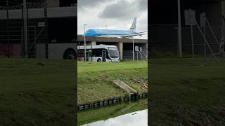 EMBRAER E190STD KLM AMSTERDAM TO ABERDEEN SCHIPHOL AIRPORT GOING TO RUNWAY PLANE SPOTTING  PHEZM [upl. by Ettevi]