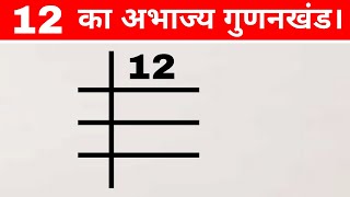 12 का अभाज्य गुणनखंड क्या होगा  prime factors of 12  abhajya gunankhand [upl. by Magdalena]