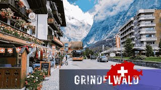 The Most Beautiful Village in World Grindelwald Switzerland 🇨🇭 🏔️✨ [upl. by Finzer597]