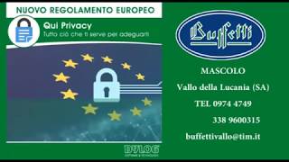 spot Buffetti Vallo Qui Privacy [upl. by Tillford626]