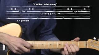 quotA Million Miles Awayquot by The Plimsouls  365 Riffs For Beginning Guitar [upl. by Haikan552]