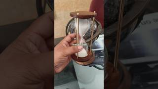 Sand timer⏳ shorts youtubeshorts viralshort shortsfeed youtube homedecor nauticaldecor [upl. by Ennovaj]