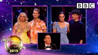 The judges vote and we say goodbye 😢  Week 10 Results  BBC Strictly 2019 [upl. by Siroval252]