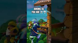 SNIPING A FEW AMONG US 🤡 fortnite music minecraft gaming [upl. by Lyj]