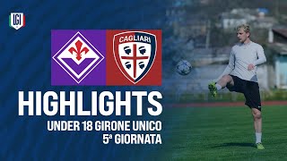 Highlights FiorentinaCagliari U18 AB 5ª giornata stagione 202425 [upl. by Lessur]