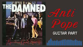 The Damned  Anti Pope Guitar Part [upl. by Arodal]