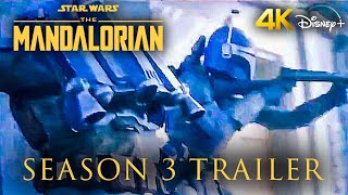 The Mandalorian  Season 3 Trailer 4K HD [upl. by Leunas]