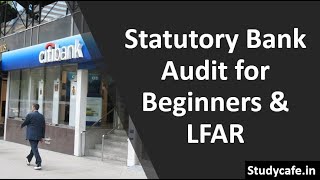 Statutory Bank Audit for Beginners amp LFAR [upl. by Jenness]