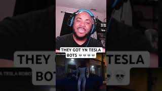 YN TESLA BOTS IS CRAZY  share reaction youtubeshorts itsreal85 gta5 teslabot [upl. by Salis47]