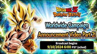 WORLDWIDE BROLY BUT PART 2 DOKKAN NOW ANNOUNCEMENT REACTION LIVE [upl. by Leinahtam]